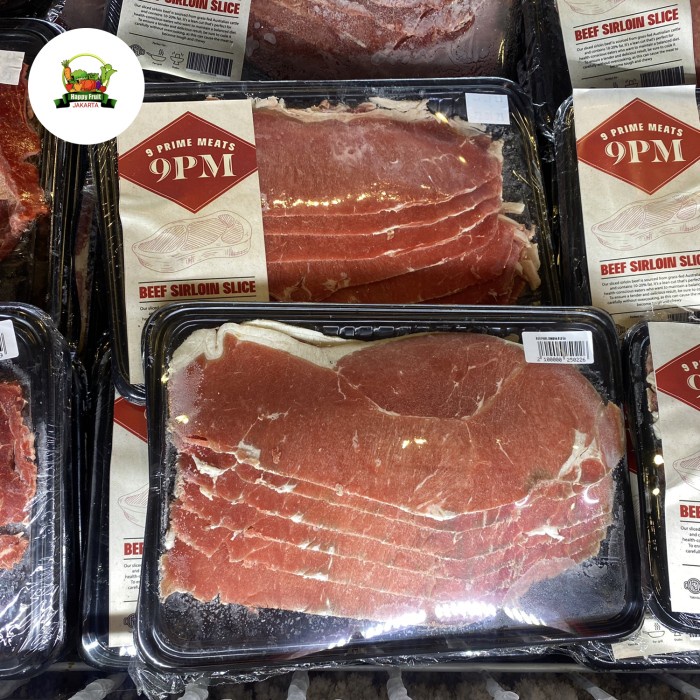 

Beef sirloin slice shabu premium pack