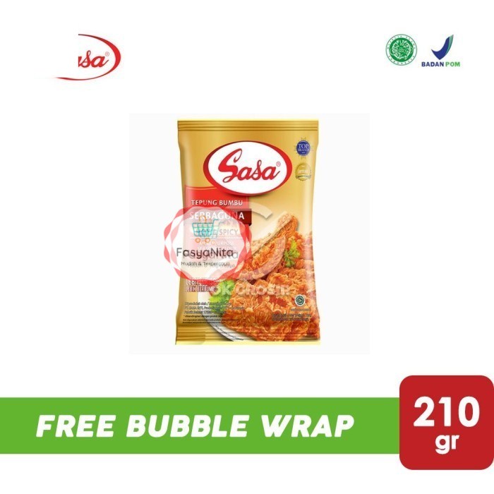 

Sasa Tepung Bumbu Serbaguna EXTRA PEDAS / PEDAS [210 gr] - FasyAnita Mart Denpasar