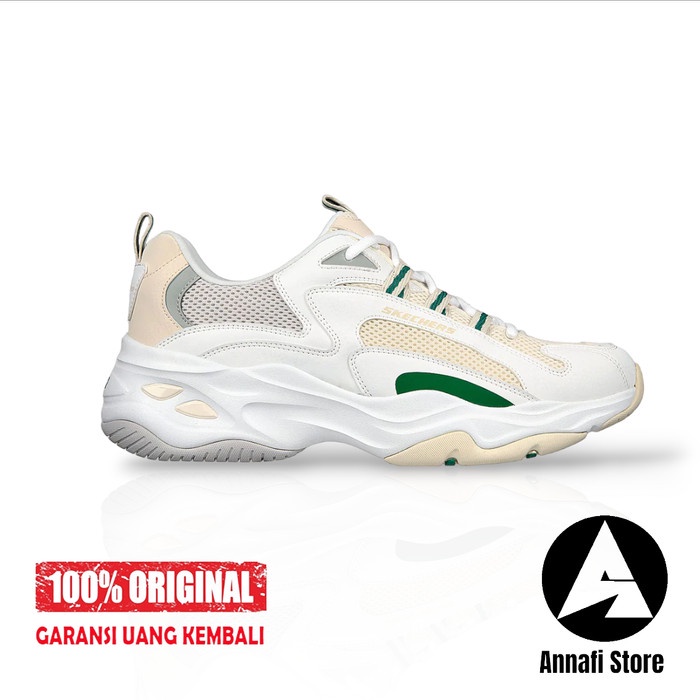 SEPATU SNEAKERS PRIA SKECHERS D'LITES 4.0 237408-WMLT - WHITE/MULTI