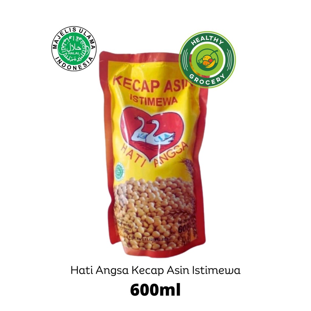 

Kecap Asin Istimewa Hati Angsa 600ml Pouch