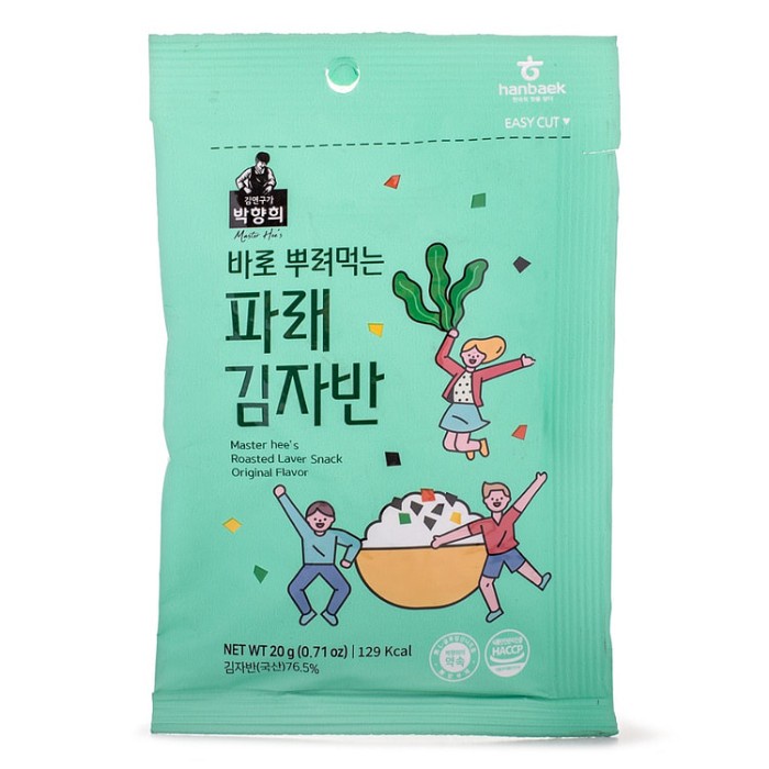 

Master hee's Roasted Laver Snack Original Flavor [20 gr]