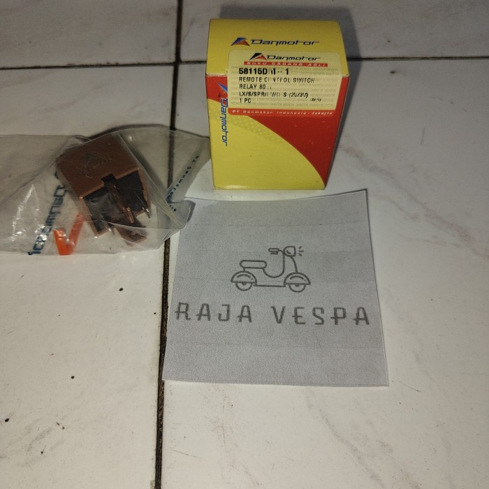Relay Dinamo Stater Vespa Matic / Remote Control Switch Vespa Danmotor AS27