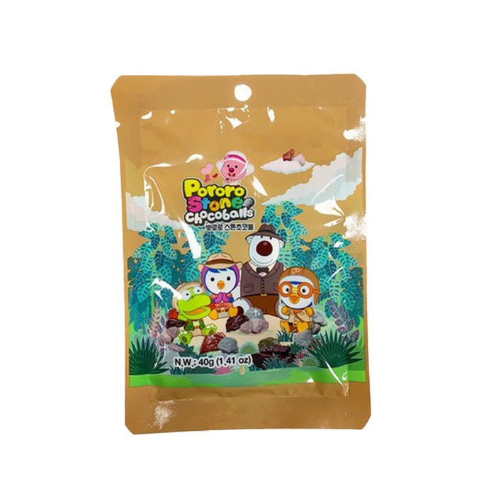 

Pororo Stone Chocoballs [40 gr]