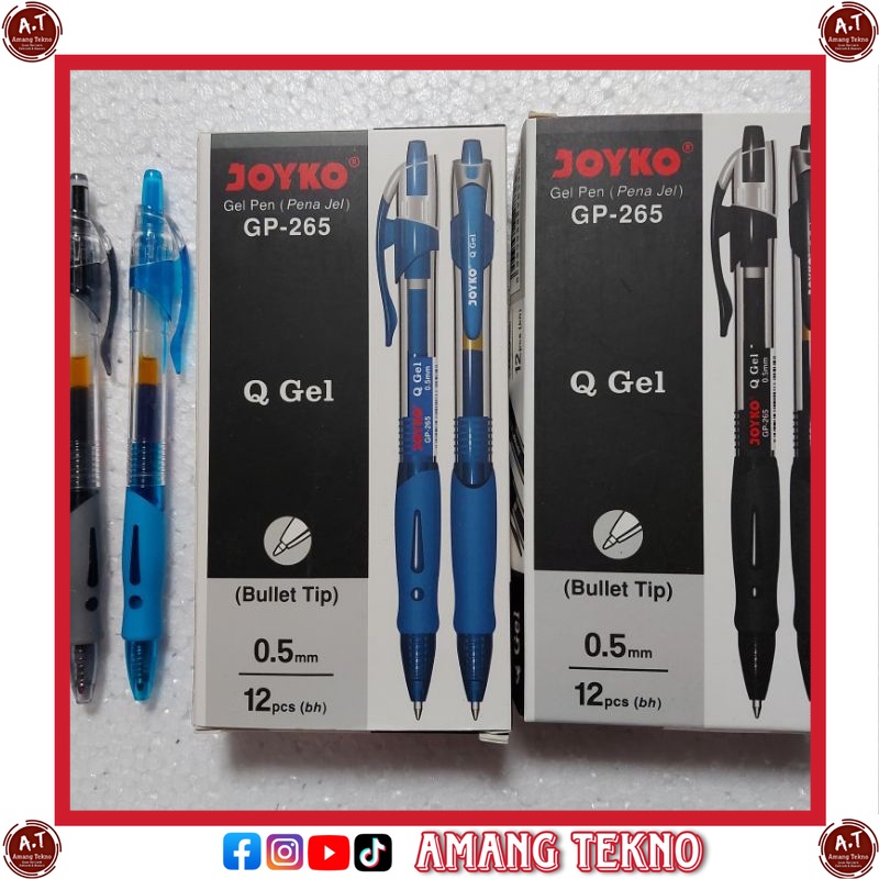 

BOLPEN GEL JOYKO GP-265NT 0.5mm TERMURAH