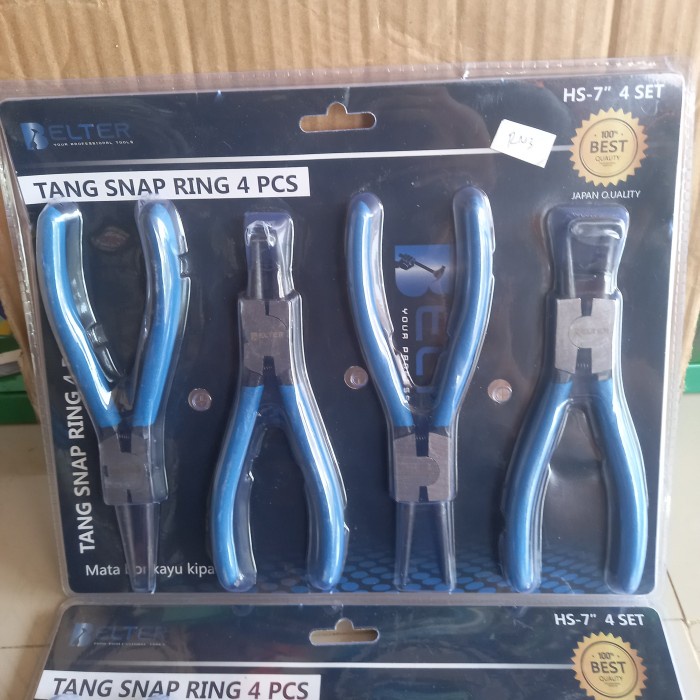 4 Pcs Tang Snap Ring 7 Inchi Tang Spi Tang Snapring 7 in set