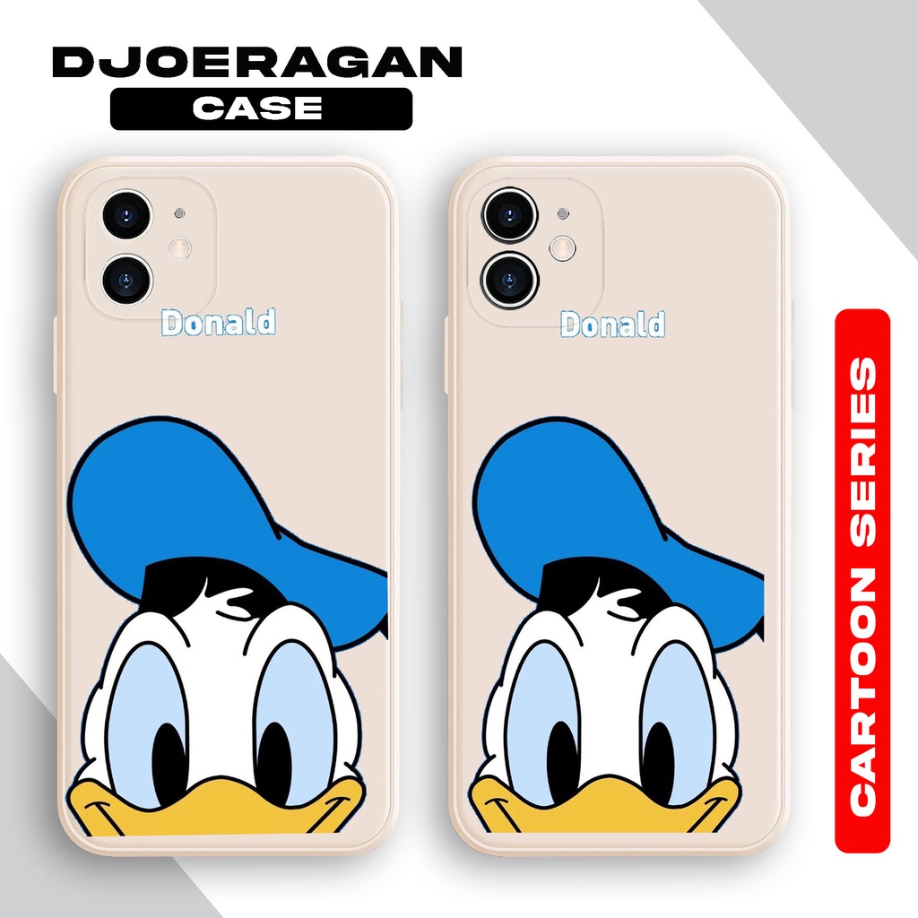 Softcase Infinix Smart 7 5 6 Hot 10 Hot10Play Hot9Play Note12 DJ007 BebekTopi Biru Kartun Anime Casi