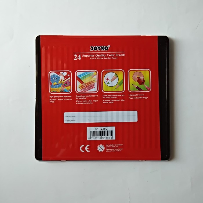 

Pensil Warna Joyko CP-24TC Kaleng