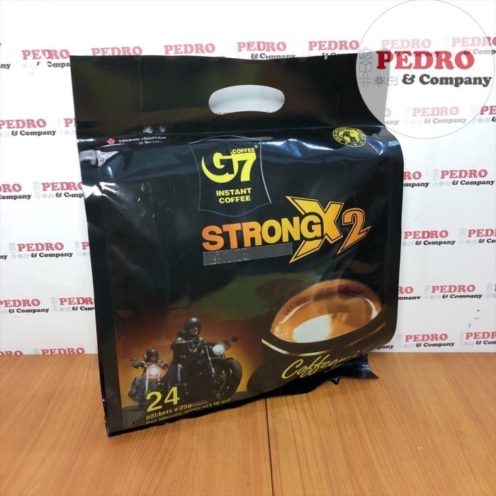 

G7 instant coffee mix strong x2 mix 3in1 (24 pc x 25 gr) kopi vietnam