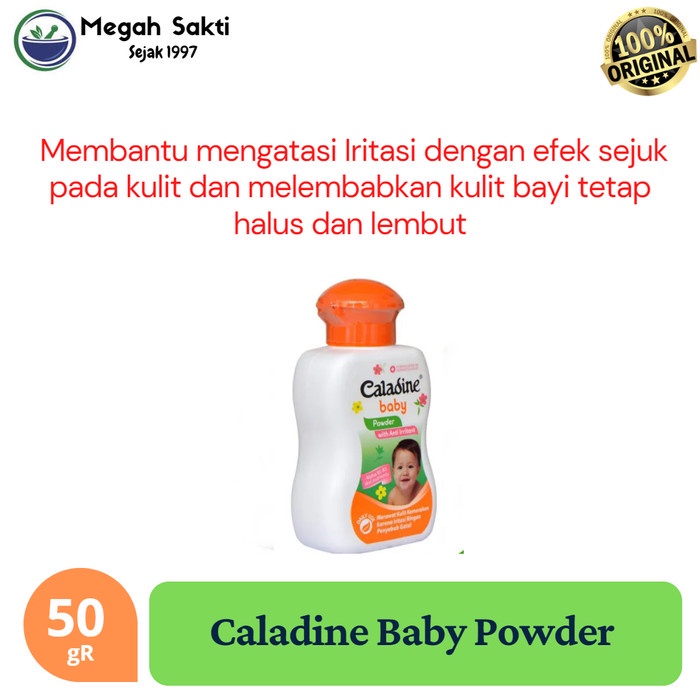 Caladine Baby Powder 50 gR - Bedak Biang keringat anak Bayi