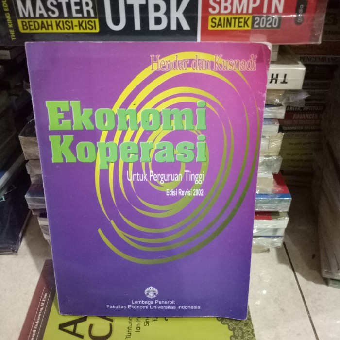 ORI BUKU EKONOMI KOPERASI BY HENDAR DAN KUSNADI