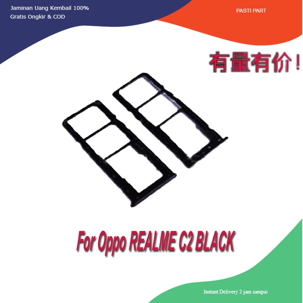 sim tray sim holder sim lock slot sim realme c2