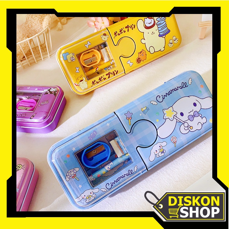 

Diskon Shop - S6003 Kotak Pensil Sanrio Bening 2 Tingkat / Kotak Pensil Sanrio / Kotak Pensil Magnet / Kotak Pensil Anak / Kotak Pensil