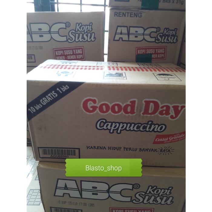 

POPULER kopi good day capucino ( grosir) [PACKING AMAN]