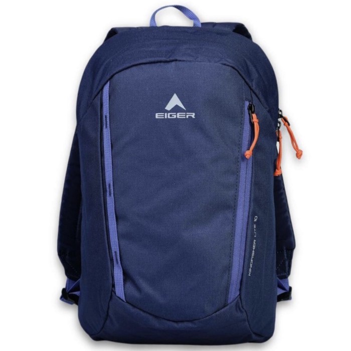 Tas Ransel Eiger Kingfisher Lite 10L Daypack - Original - Biru
