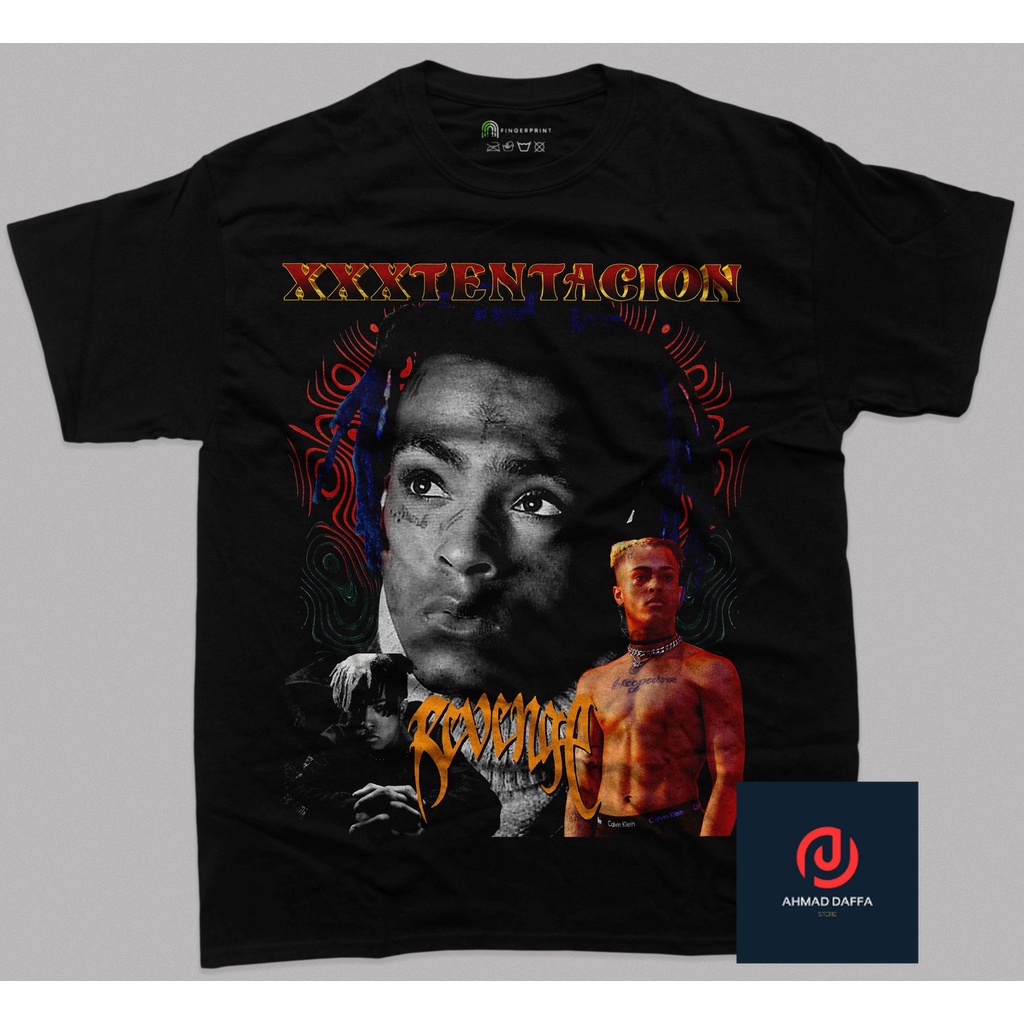 Vintage - XXXtentacion T-Shirt - Baju - Kaos - Baju Kaos Vintage - Cotton Combed 24s