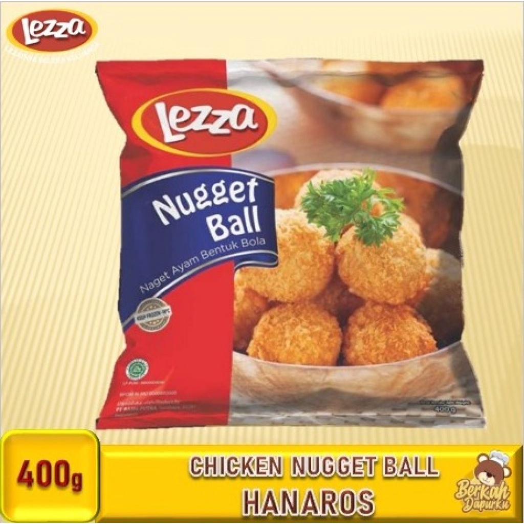 

Lezza Chicken Nugget Ball 400g Naget Ayam Frozen Food Murah Bogor