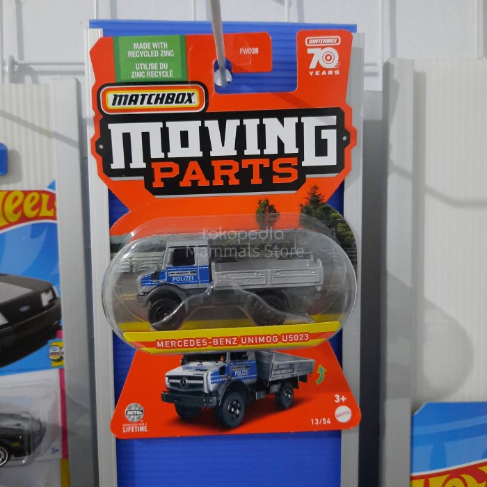 matchbox mercedes benz unimog u 5023