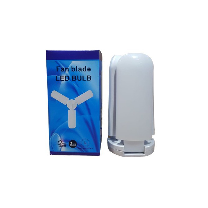 Lampu bohlam LED model kipas 3 baling 45 watt lampu hias lampu fan 3blade / 4blade murah mantap