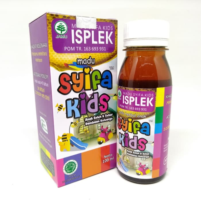 

Syifa Kids Isplek Madu Anak Ispa dan Plek Paru - Paru Original