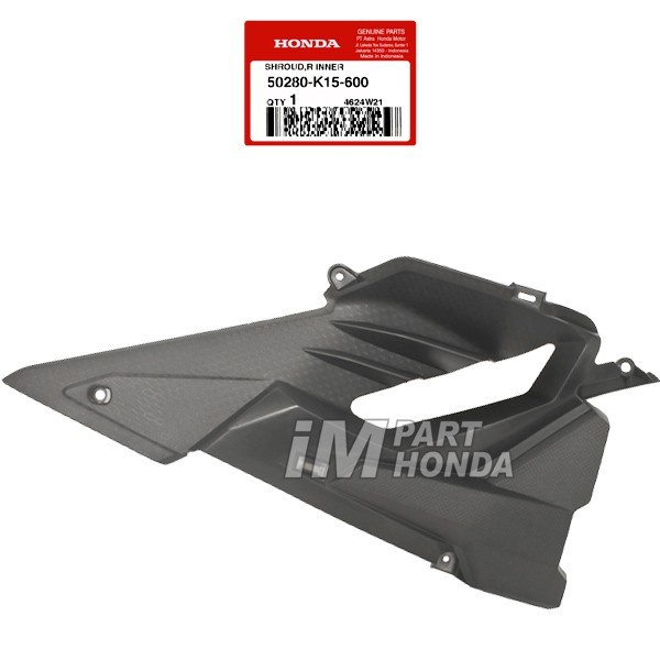 50280-K15-600 Shroud Inner Sayap Dalam Kanan CB 150 R LED 2018 - 2020