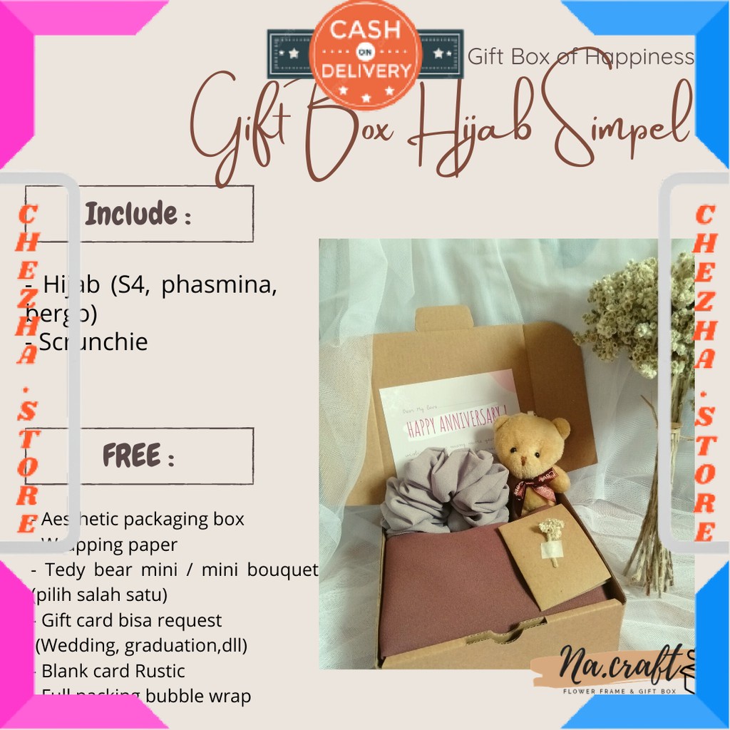 

BINGKISAN KADO ULTAH PASANGAN PACAR ISTRI MANTAN ISIAN MINI DAN BESAR / [READY STOCK!!] Hampers Hijab Murah/ Gift Box Hijab/ Kado Ultah Cewek Murah/ Hadiah Ultah Cewek/ Kado Wisuda Hijab/ Kado Guru / BONUS GIFT CRAD UCAPAN