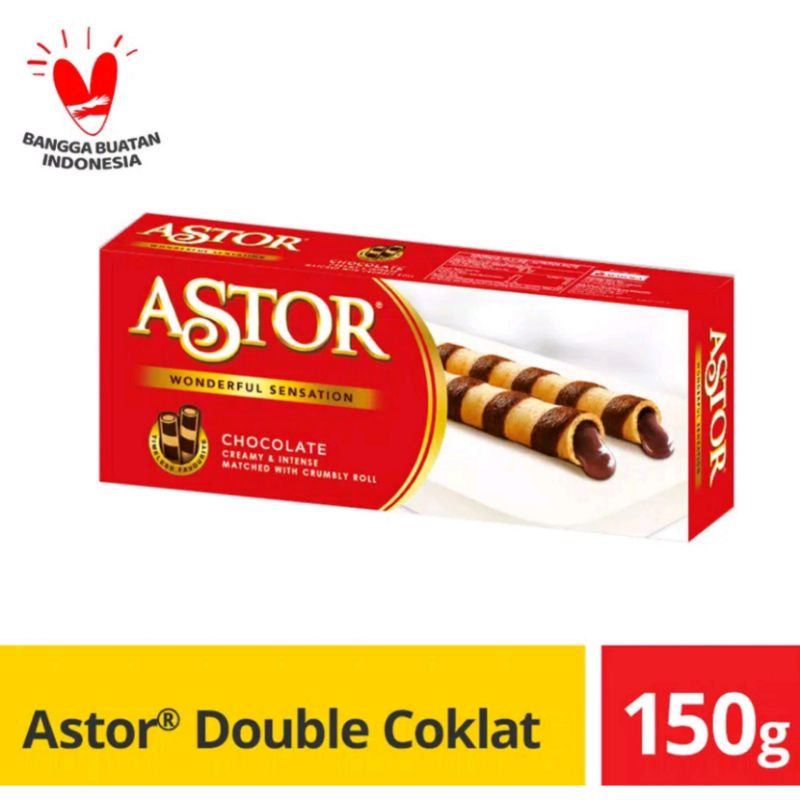 

Astor Double Coklat 150 gram Kotak Beasr #RIZKYGROSIR# MAYORA