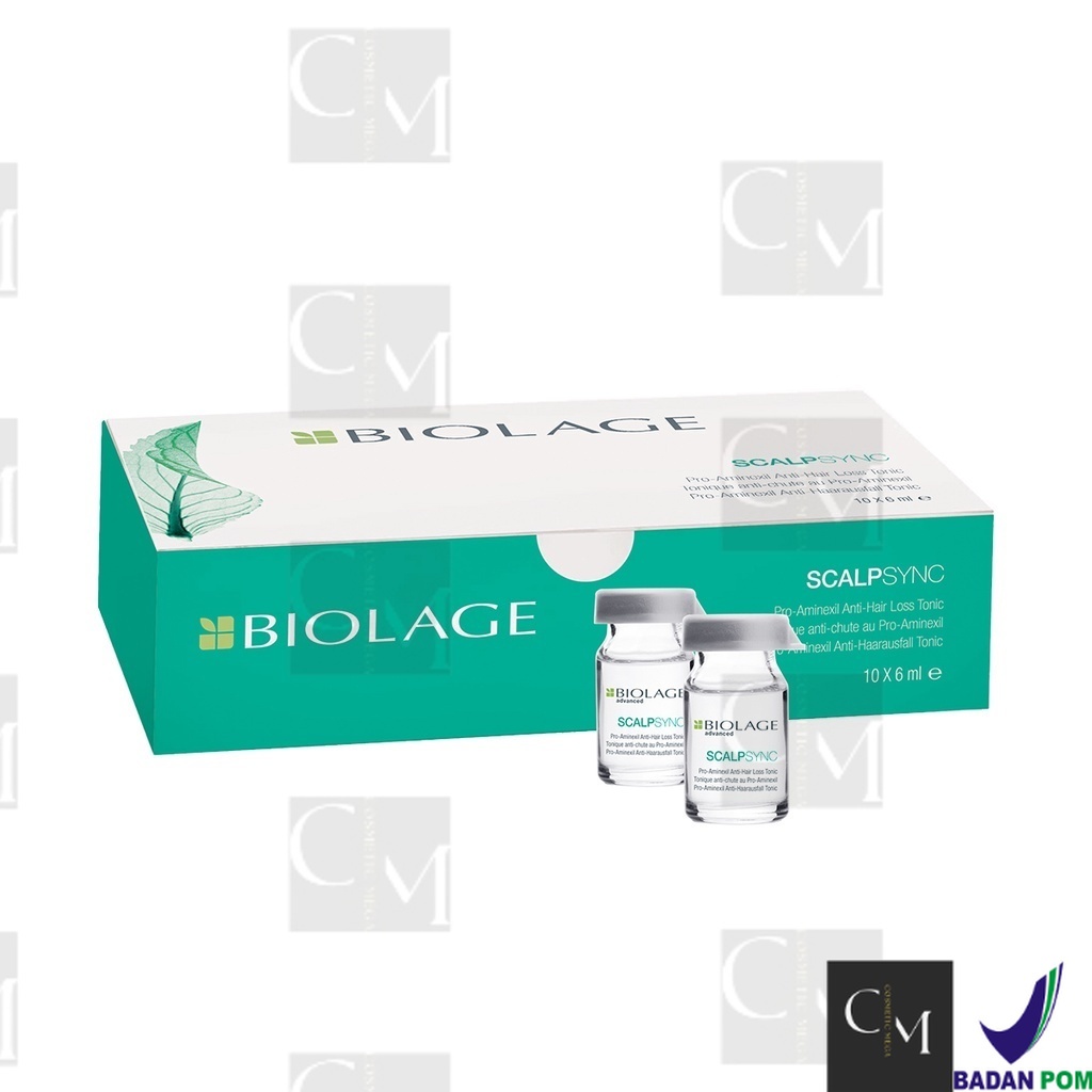 MATRIX BIOLAGE SCALPSYNC AMINEXIL 10 x 6 ML - Serum Rambut Rontok