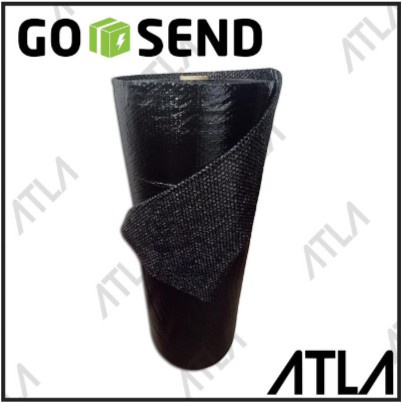 

GOJEK ONLY Bubble Wrap Warna Hitam Packing Plastik Gelembung 1 Roll OS007