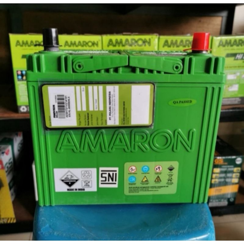 AKI BATERAI KERING AMARON HILIFE NS60LS/55B24LS MOBIL CRV HRV VIOS YARIS MAZDA GARANSI 1 TAHUN
