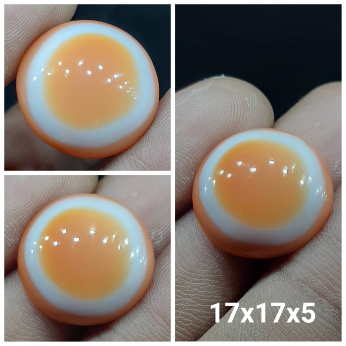 Natural Batu Akik Motif Gambar Pusaran Mata Dewa Puser Bumi Antik 23