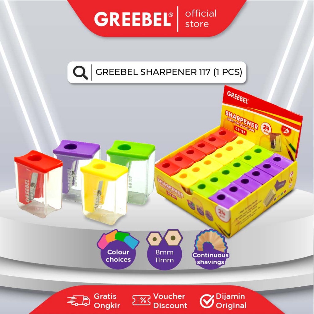 

GREEBEL SHARPENER Rautan 117 1Pcs