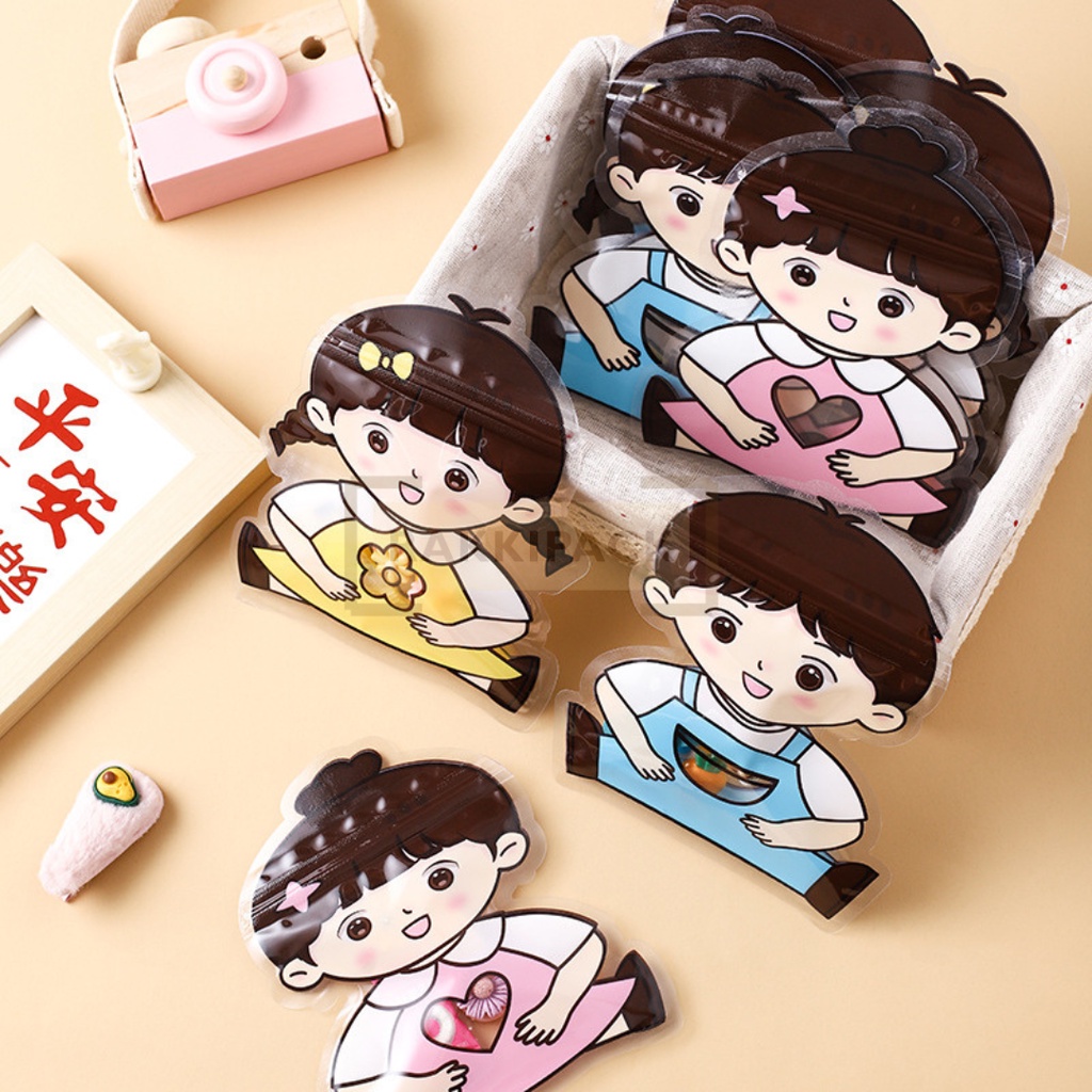 

plastik ziplock katun anak bungkus permen souvenir hampers ultah anak