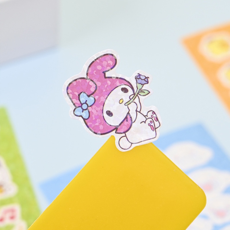 

Stiker Melody Kuromi Lucu， Stiker Dekoratif ，Casing Ponsel Kartun Sanrio-F