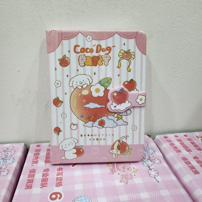 

MURAH- Journal cute magnetic notebook diary agenda planner jurnal buku note - Poertry pita- 1.2.23