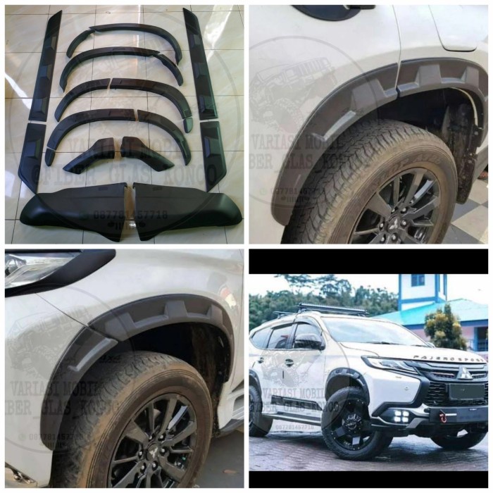 OVER FENDER PAJERO SPORT ROCKFORD 2016-2019