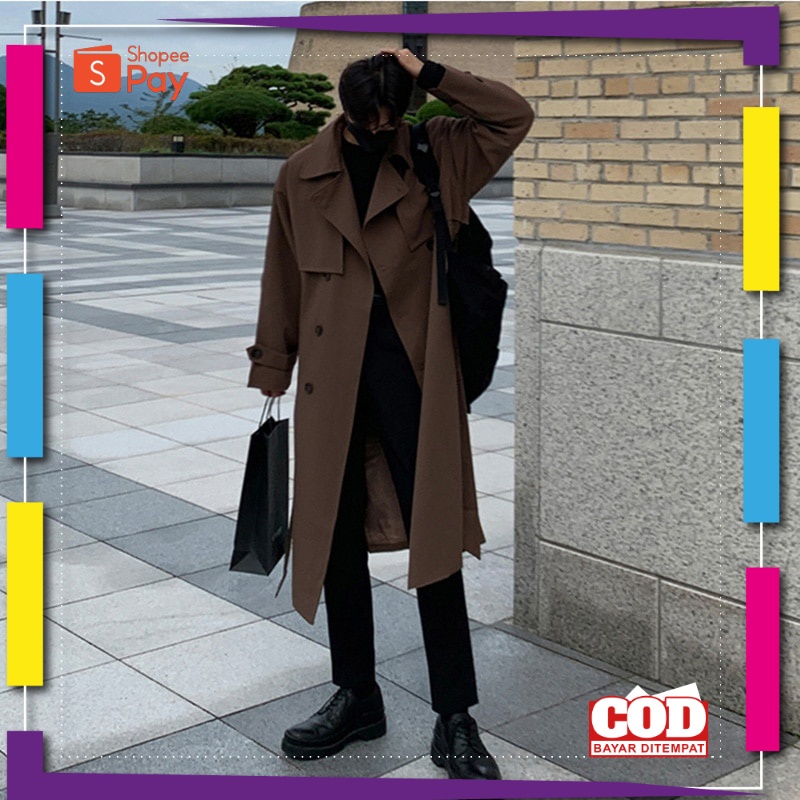 PREMIUM KOREAN STYLE / jaket pria korean style blazer kasual pria jas blazer panjang