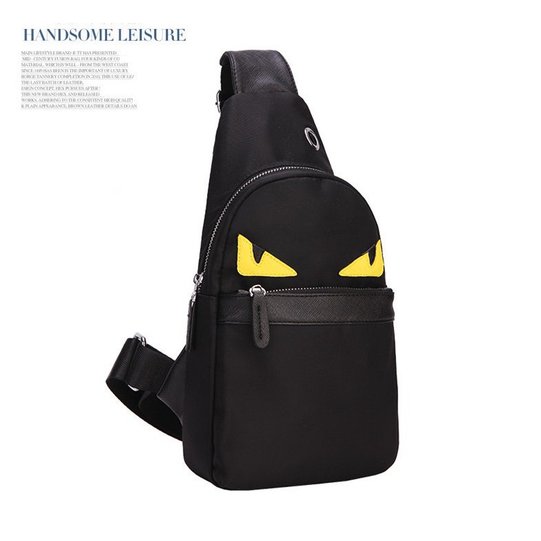 LEATHER CONCEPT Sling Bag Pria FENDI MONSTER