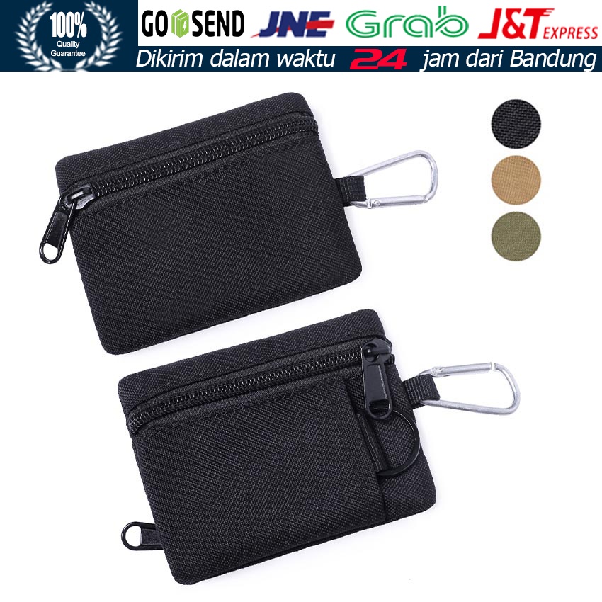 Tas Pinggang Kecil Kanvas / Tas Kunci / Tas Pinggang Tactical