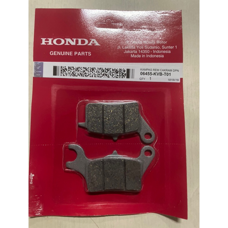 Kampas Rem Depan Vario CBS Beat Fi Discpad Rem Depan Vario CBS