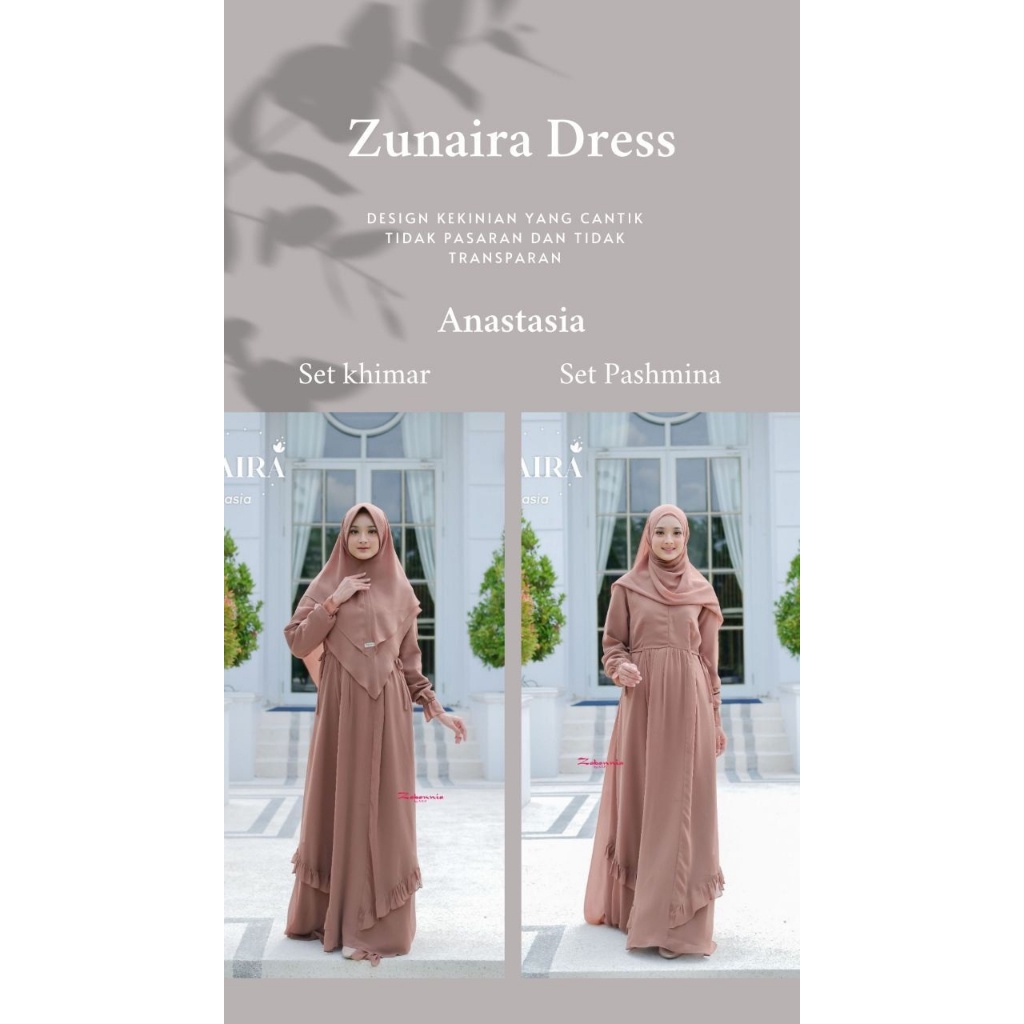 Zunaira Dress by @zabannia_pusat