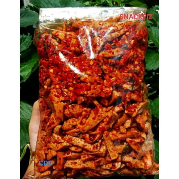 

Basreng sultan 500g viral tiktok pedas daun jeruk cabe asli