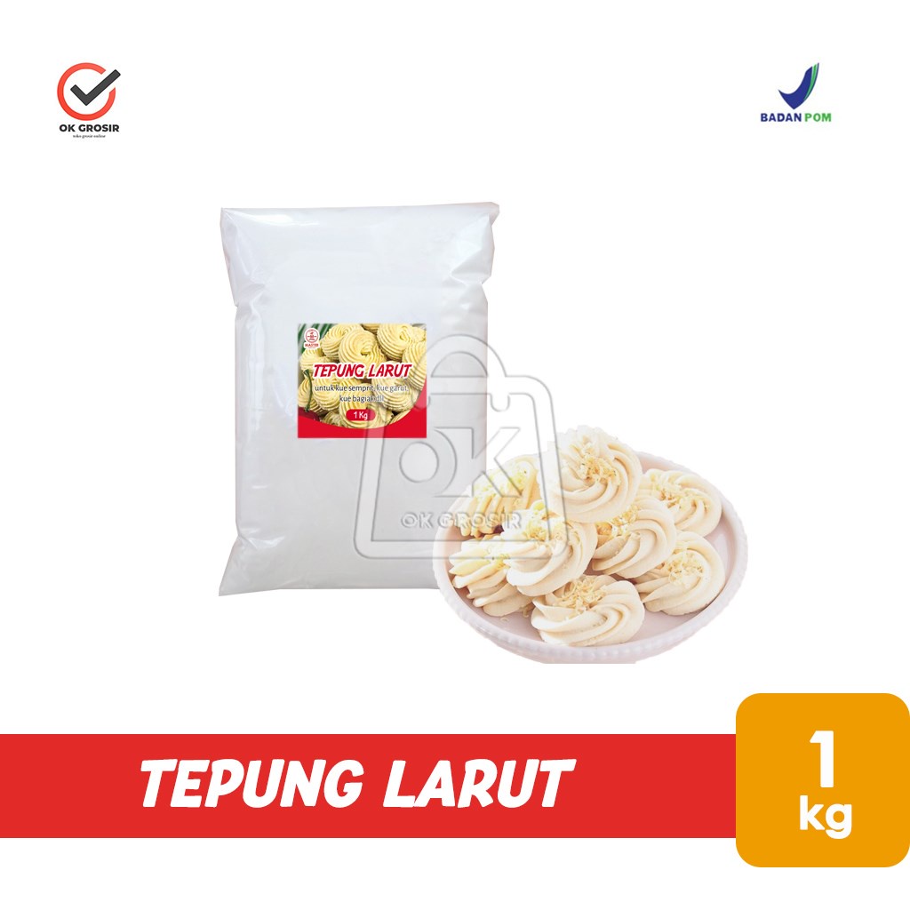 Tepung Larut / Ararut Tepung Kue Semprit (1 Kg)