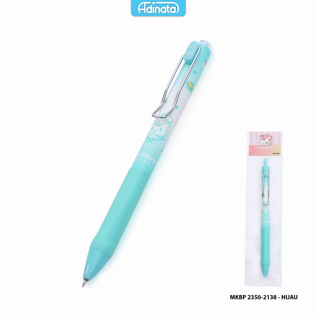 

Mokonya Gel Pen 2350-2138B Tosca / Pen / Alat Tulis - Adinata