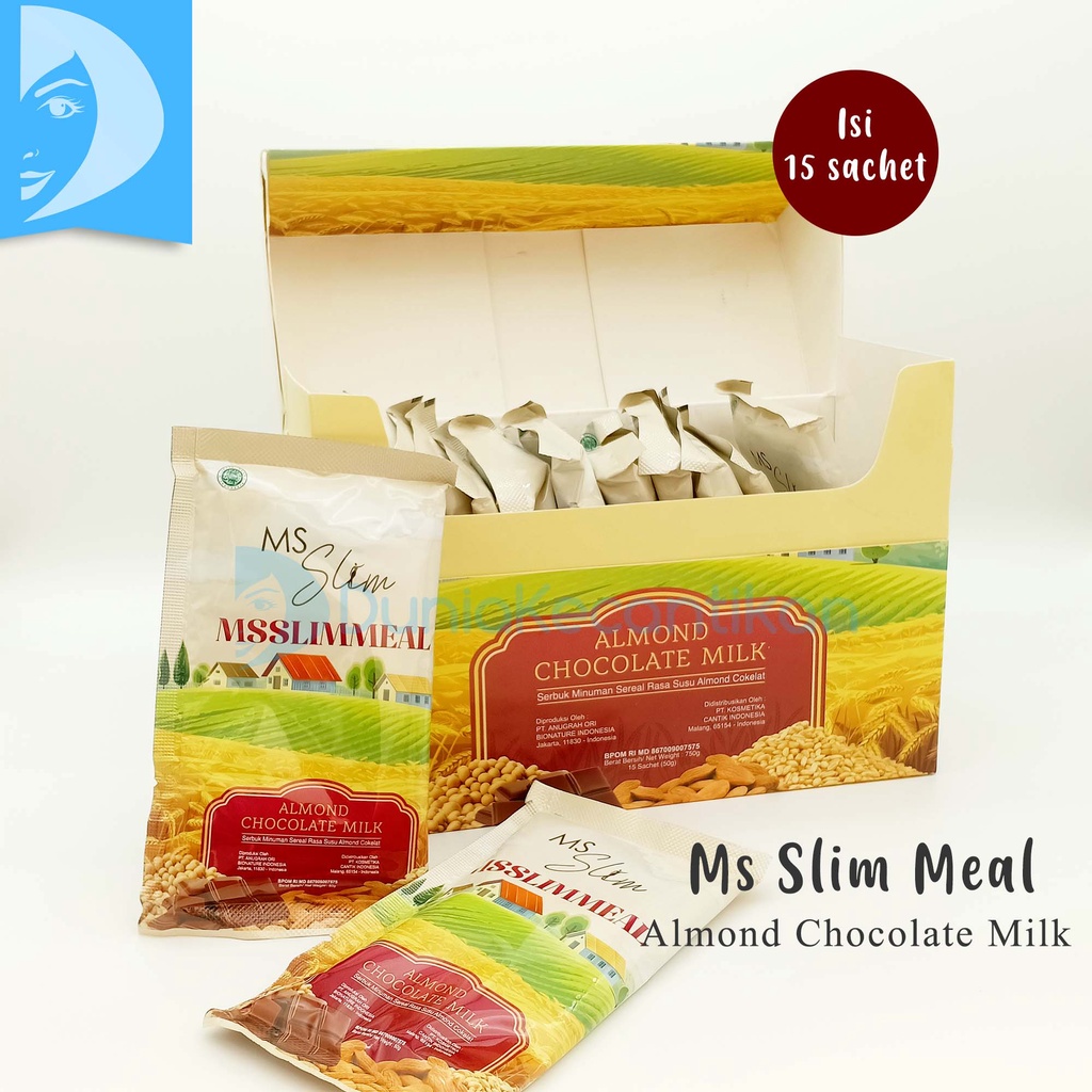 New Product Ms Slim Meal Minuman Sereal Pengganti Sarapan atau Makan / MsSlimmeal Ms Glow / Ms Slim 