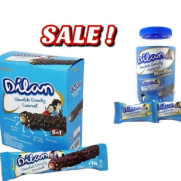 

BIJIAN DILAN CHOCOLATE CRUNCHY CARAMEL / WAFERCOKLAT DILAN - DILAN 2000