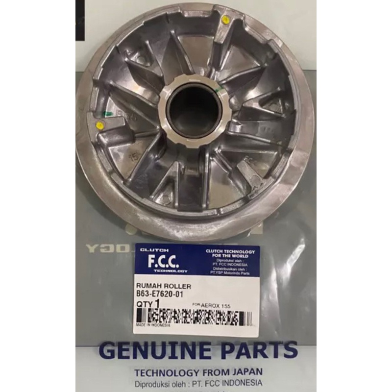 YSP92 SPAREPART - YSP Rumah Roller Only Aerox 155cc Asli FCC RUMAH ROLER