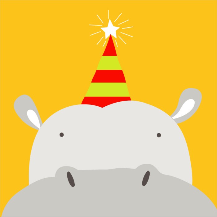 

TweedyToys - Children Canvas Painting / Set Kanvas Lukis Anak - Hippo