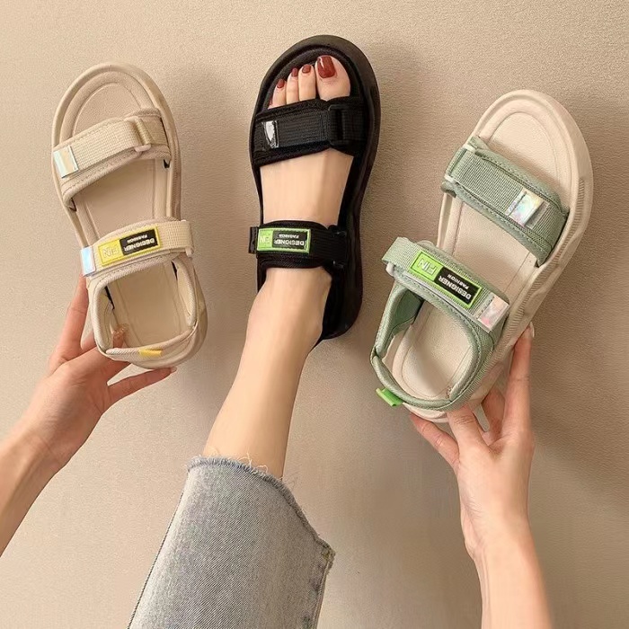 Sandal Gunung Wanita Tali Korean Style Premium Luxury Import Muse Moun