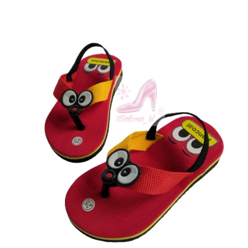 HIKING OUTDOOR KUAT //Sandal Jepit Anak Tali Karet Pancoat