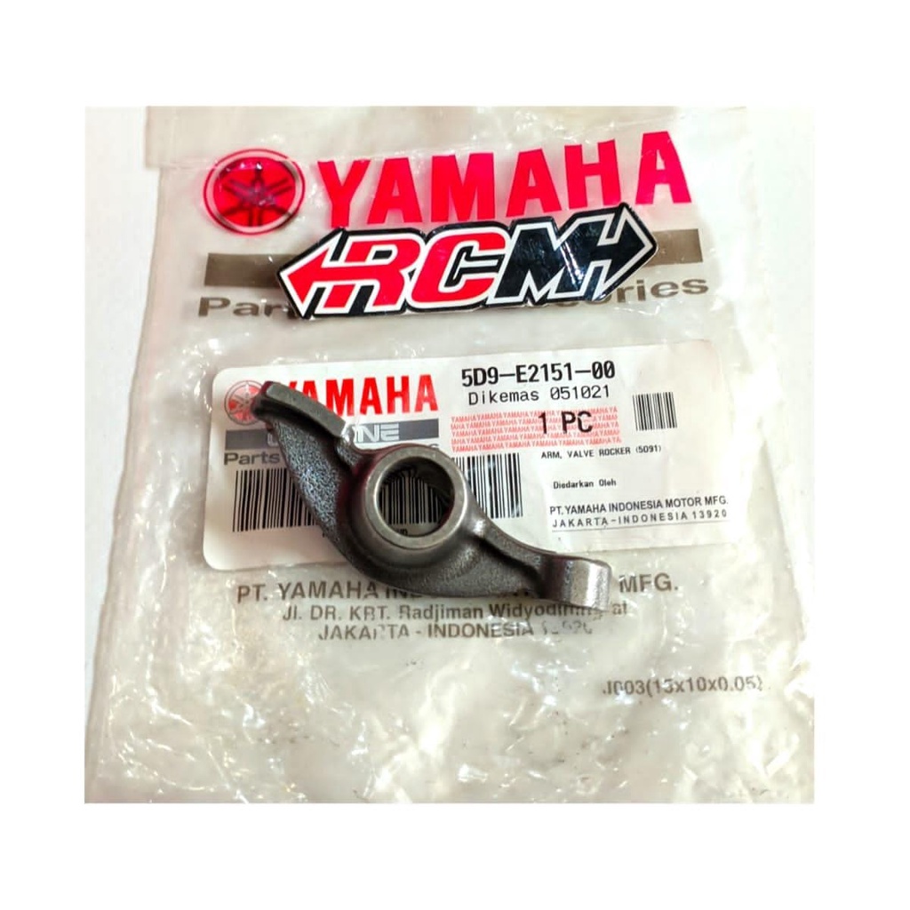 5D9-E2151-00 ROCKER ROKER ARM TEMPLAR PELATUK PLATUK KLEP LEXAM VEGA ZR JUPITER Z NEW 115 ROBOT ORI 